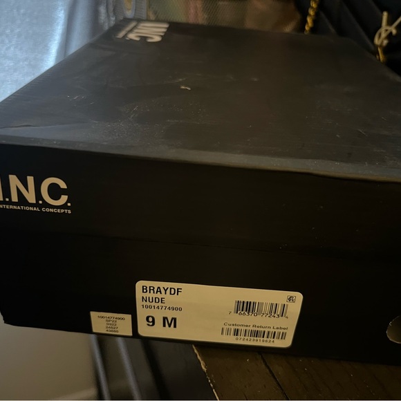 INC International Concepts Women's Beige Braided Sandals - Picture 3 of 3